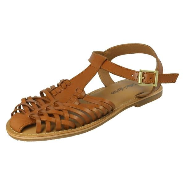 Leather Collection Ladies Leather Collection Summer Beach Holiday Sandals F00455