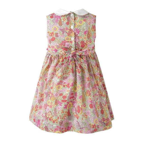 Rachel Riley Sweet Bloom Peter Pan Collar Dress