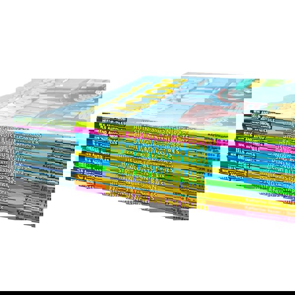 Wheels & Automobiles Collection: 12-Book Set – Educational Kids Books: Wheels, Machines, Boats, Buses & Cars for Fun Learning, Adventure & Creativity