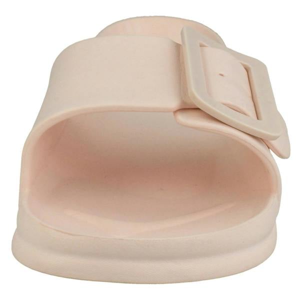 Spot On Ladies Spot On Flat Buckle Mules F00349