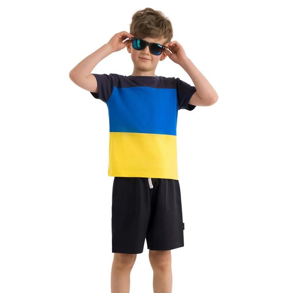 Trespass Boys Iddris Jersey - Navy - 