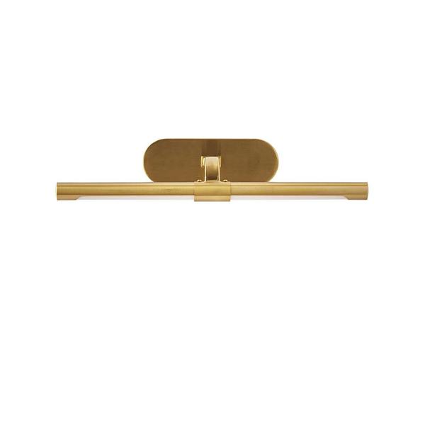 Pagazzi Lighting Jana Satin Brass Magnetic LED Picture Light