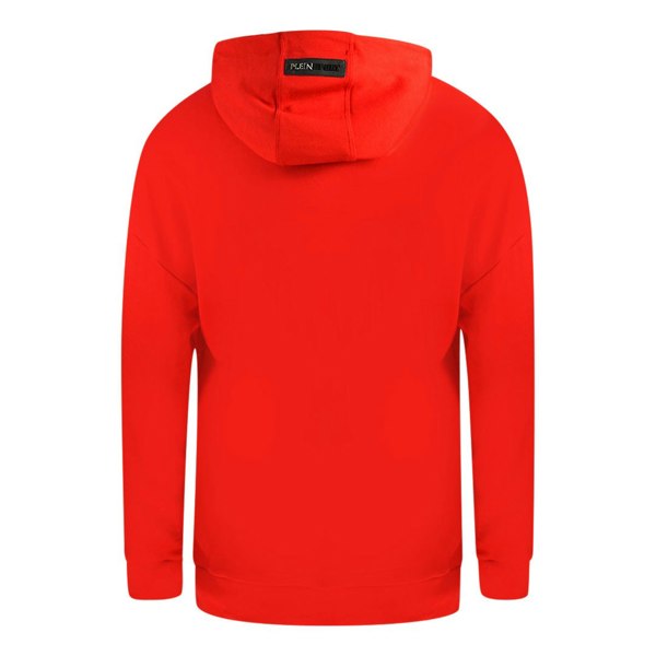 Plein Sport Side Logo Red Hoodie XL