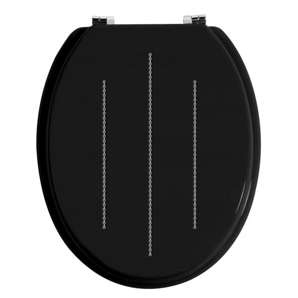 Toilet Seat With Diamante Detail