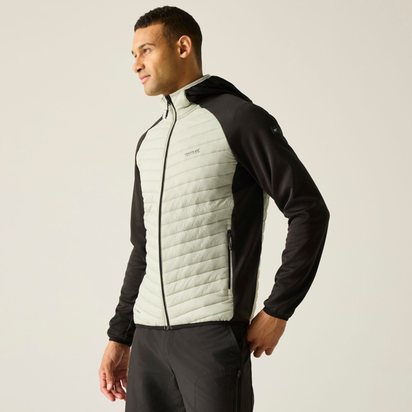 Regatta Mens Andreson Hybrid Jacket - Abbeystone/Black