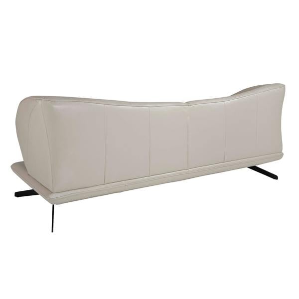 Angel Cerdá Taupe grey leather sofa 6145/6146