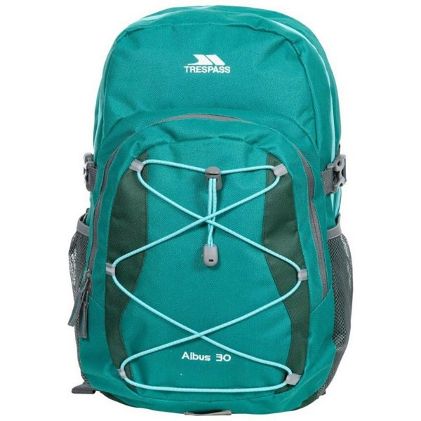 Trespass Albus 30 Litre Casual Rucksack/Backpack - Ocean Green