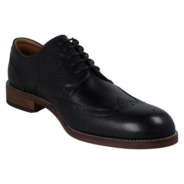 Clarks Mens Clarks Smart Formal Brogue Lace Up Shoes CraftRemi Tip