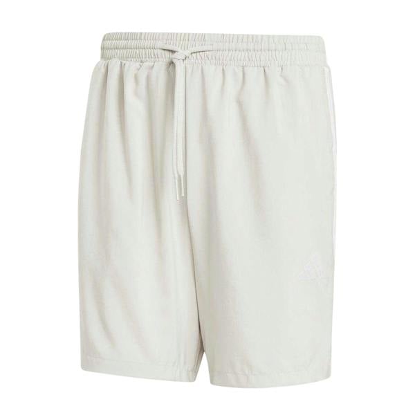 Adidas Mens 3 Stripes Shorts - Wonder Alumina - 