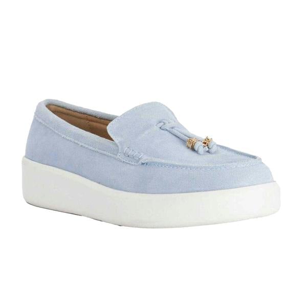 Dune London Womens/Ladies Gasket Tassel Loafers - Blue - 