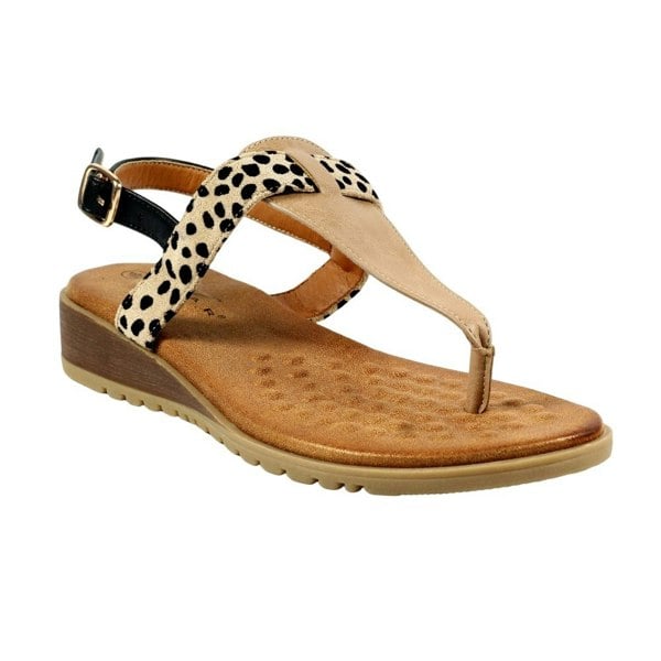 Lunar Women's Gina Sandals - Beige