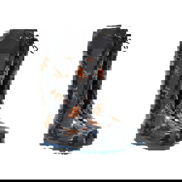 Mountain Warehouse Childrens/Kids Dinosaur Skeleton Wellington Boots - Teal