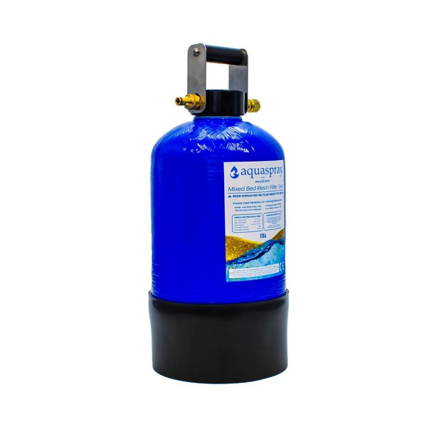 Equip2clean Aquaspray® De-Ionising Water Filter Carry Tank 10, 15 or 25 Litre (Inc. Resin)