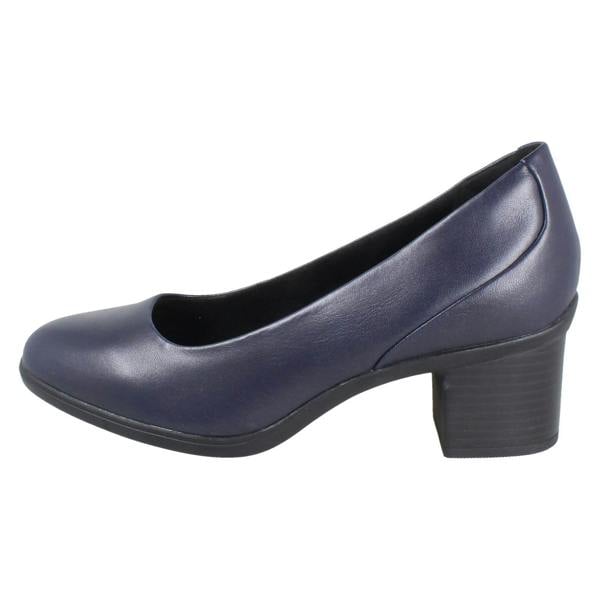 Clarks Ladies Clarks Court Shoes - Shaya Poppy