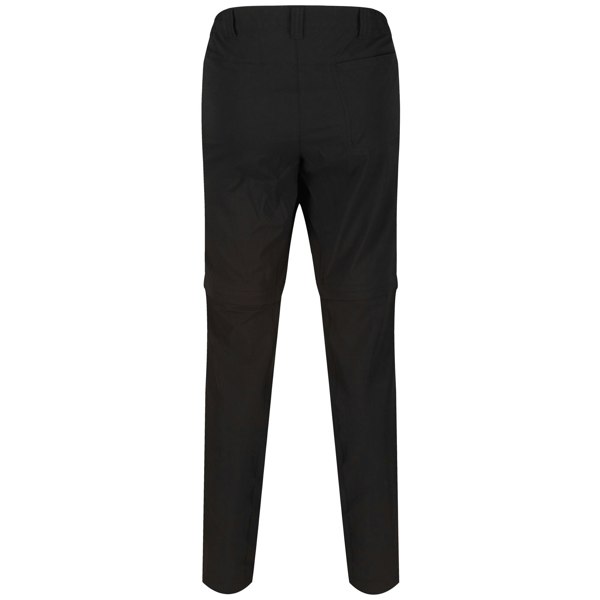 Regatta Mens Highton Zip Off Walking Trousers - Black