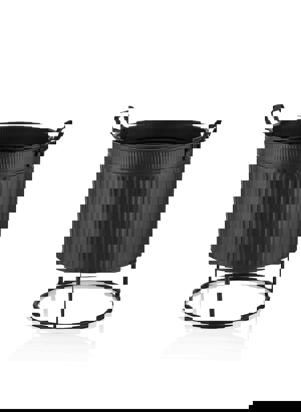 Rozi Black Plant Pot