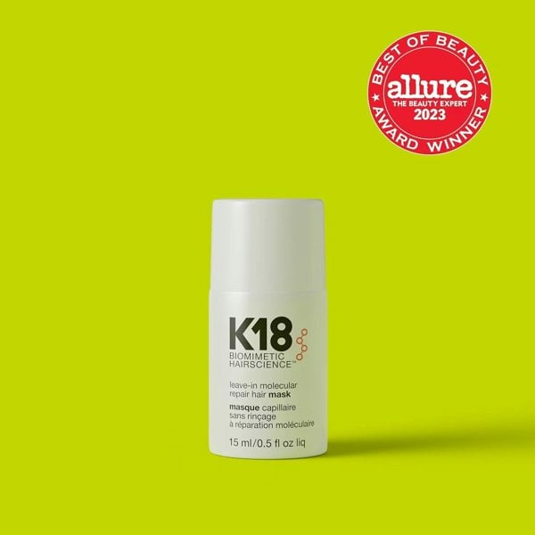 K18 Biomimetic Hairscience Leave-In Molecular Repair Hair Mask - 15ml