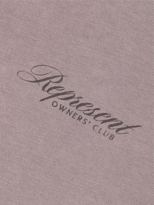 REPRESENT Kids Mini Owners Club Script T-Shirt in Brown