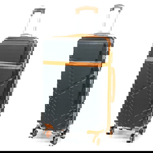 London Fog The Elegant Eton Hardshell Wheeled Matching Luggage Suitcase TSA Locks