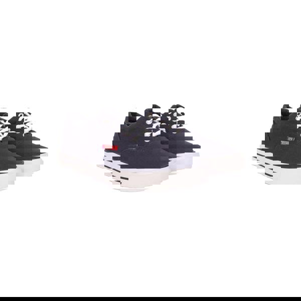 Crosshatch Mens Skywalk Canvas Trainers - Navy