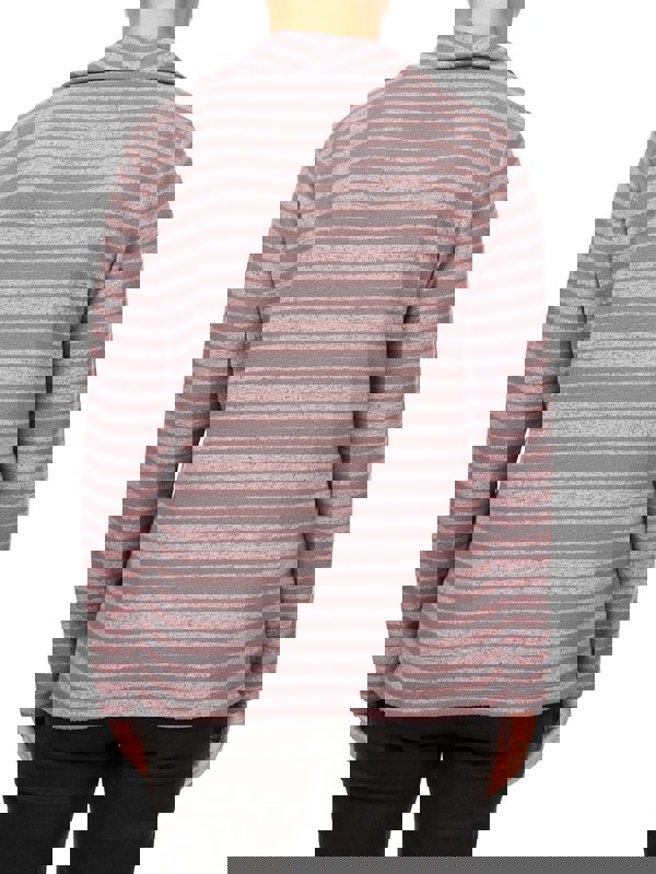 PennyPlain Supersoft Cowl Neck Top - Dusk