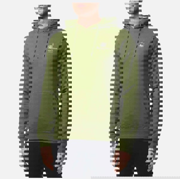 Aquascutum Active Big Logo Green Hoodie