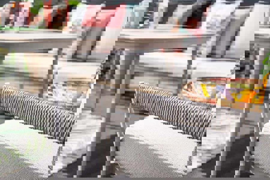 Garden Impressions Barcelona - Lounge & Dining Corner Sofa, with Table, Bench and Optional Chair