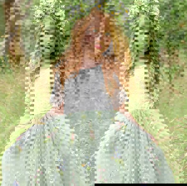 UK Flower Girl Boutique Daisy Halo - White Daisy