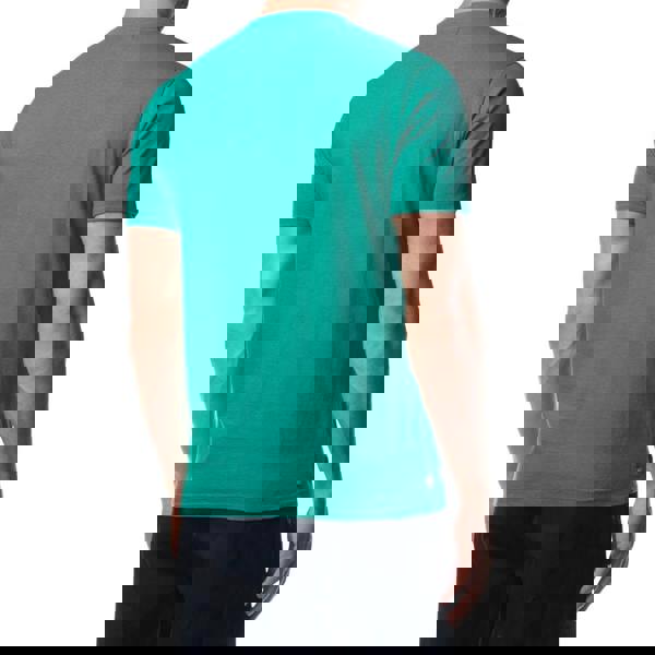 Aquascutum Active Beach Basic Big Logo T-Shirt Green Green T-Shirt XS