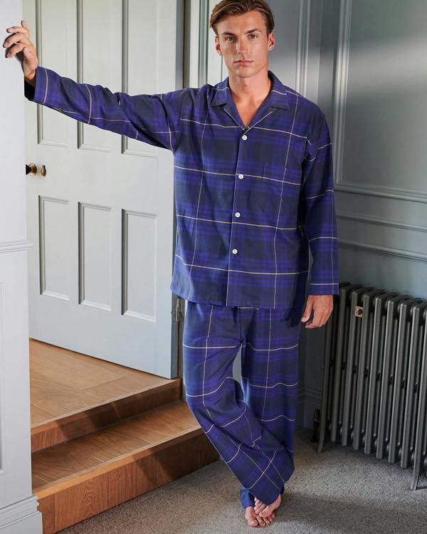British Boxers Men's Brushed Cotton Pyjama Set – Torridon Tartan