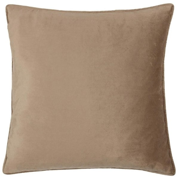 Paoletti Bloomsbury Velvet Cushion Cover - Taupe