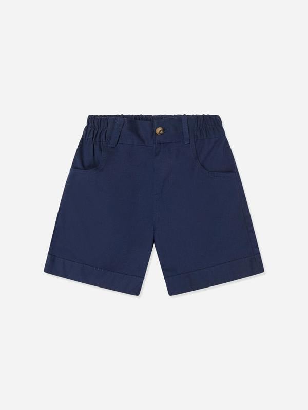 Childsplay Boys Pocket Gabardine Shorts in Navy