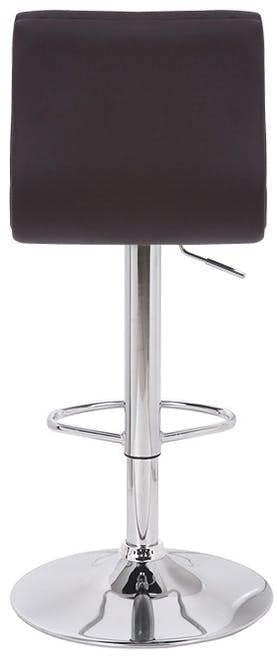 Lamboro Aldo Swivel Kitchen Barstool with Adjustable Height and Chrome Base