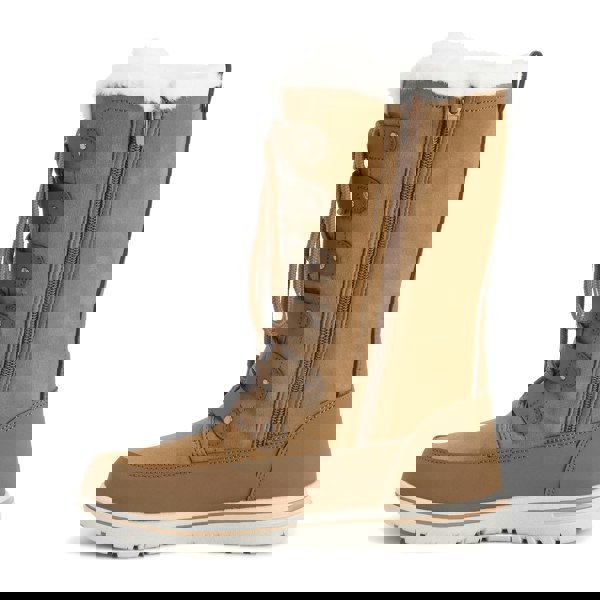 VIVA Polar Boot Women's Fleece Lined Snow Winter Hiking Durable Ankle Boots