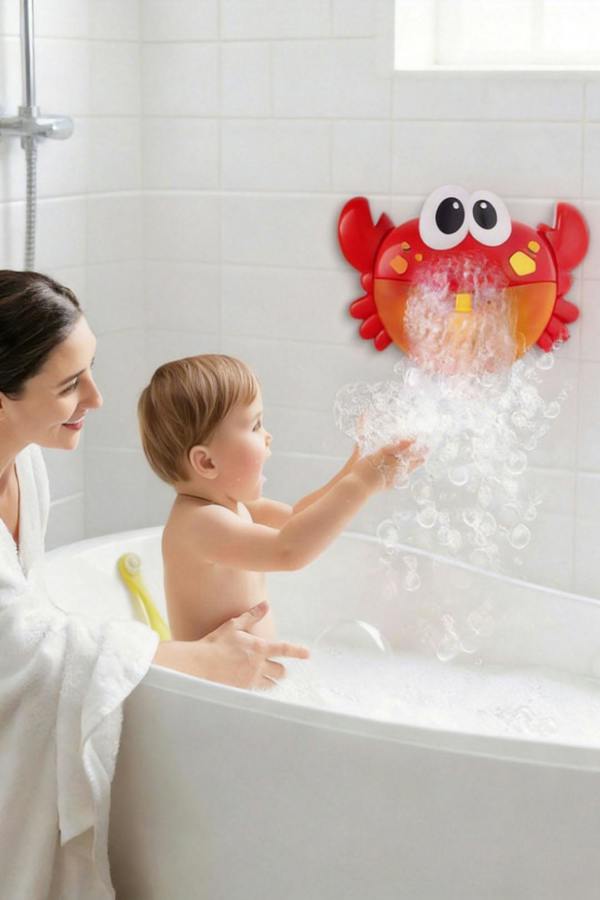 Bath Crab Bubble Machine Toys for Toddler