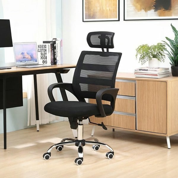 Herman Office Chair, Black-Weilai Concept-Weilai Concept