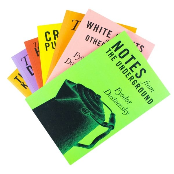 Selected Works of Fyodor Dostoevsky 7 Books Collection Set