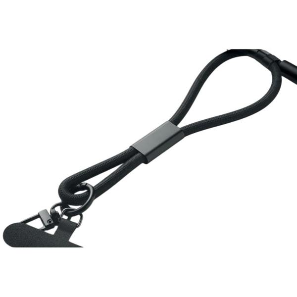 MidOcean Vrist Mobile Phone Wrist Strap - Black - 