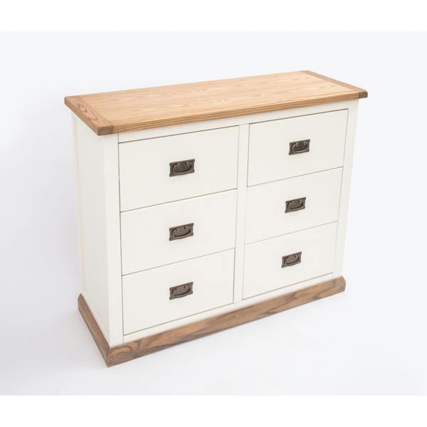 Cabinet Bits Tropea 6 Drawer Chest of Drawers Bras Drop Handle