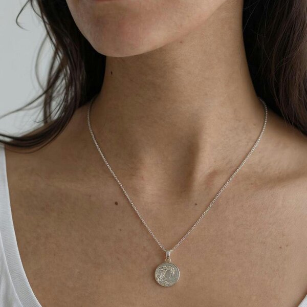 Uchi & Soto Nami Silver Wave Pendant
