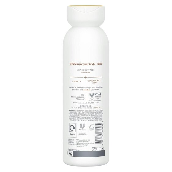 Dove Body + Mind Serum Body Wash Jojoba Oil Antioxidant & Vitamin E, 6x350ml