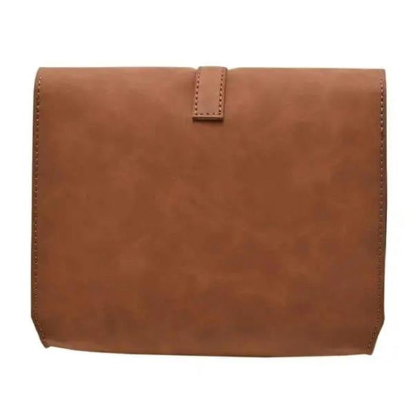 Widdop & Co Top Gun PU Leather Utility Bag Tan