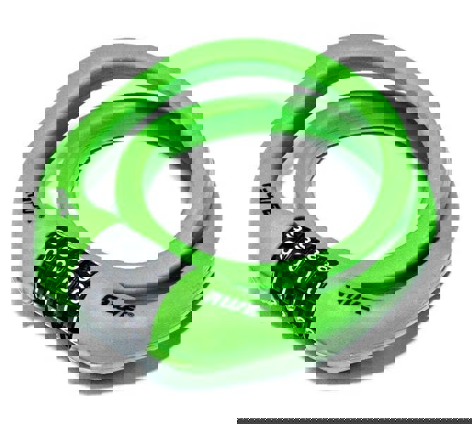 Awe Shape Memory Silicone 900mm x 12mm Combination Bike/Bicycle Lock