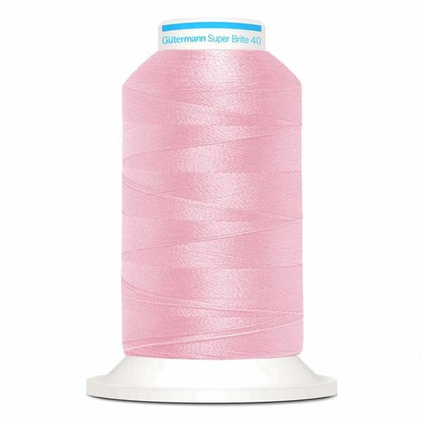 Gutermann Super Brite Polyester 40 Embroidery Thread 1000m Polyester Thread Suitable For Embroidery