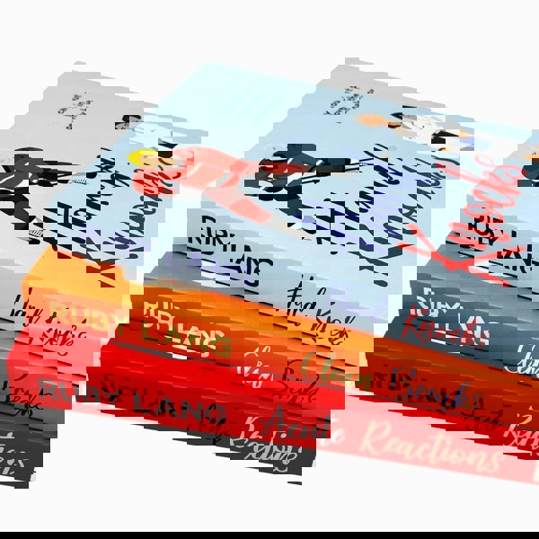 Ruby Lang Practice Perfect Series 3 Book Set Hard Knocks, Clean Breaks & Acute Reactions