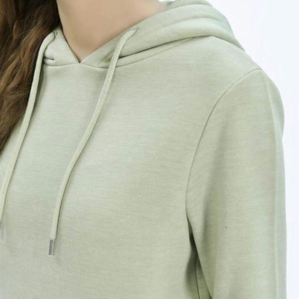 Smart Living Ladies Pullover Longline Hoodie - Sage
