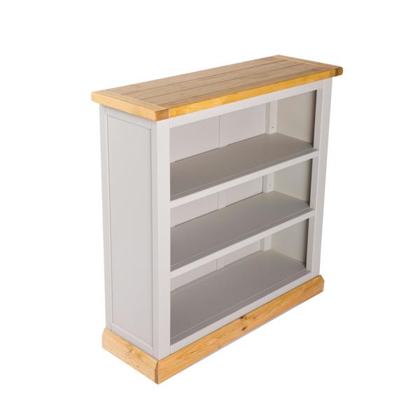 Cabinet Bits Bookcase with plinth 90x90x30cm