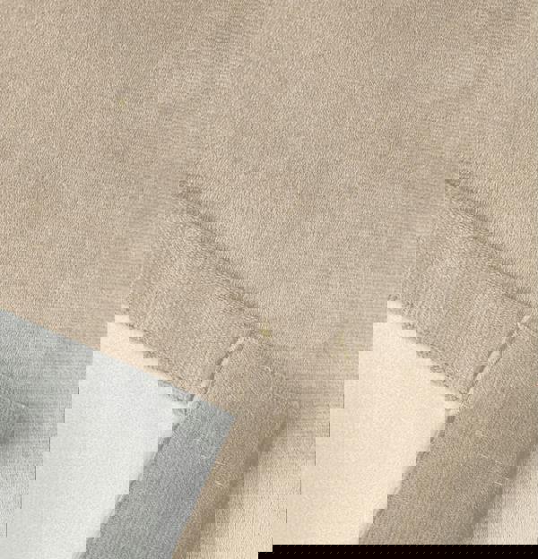 Enhanced Living Cream 100% Blackout Luxury Supersoft Velvet Thermal Eyelet Curtains for Living Room & Bedrooms