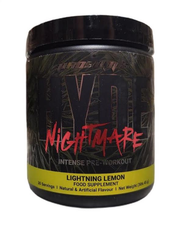 ProSupps Hyde Nightmare, Lightning Lemon - 306g
