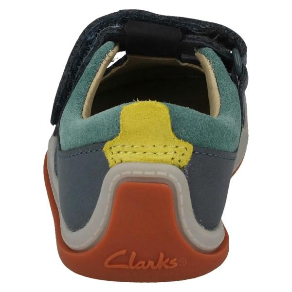 Clarks Childrens Clarks First Walking T-Bar Shoes Roller Bright T